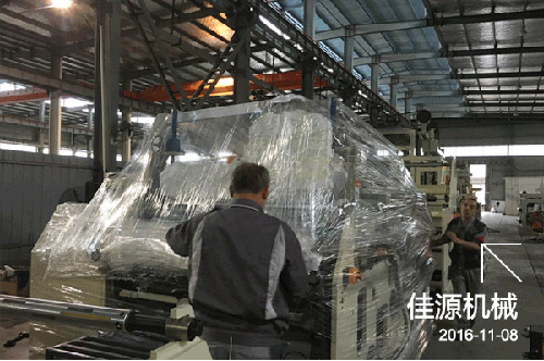 entrega de máquina de revestimento hot melt para shandong