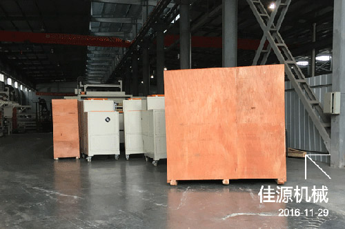 máquina de revestimento hot melt foi entregue na colômbia