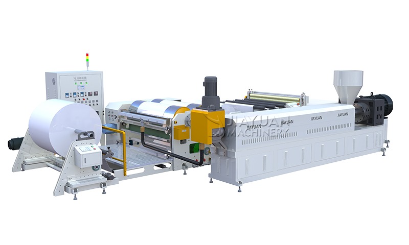 máquina de revestimento extrusão de adesivo termofusível