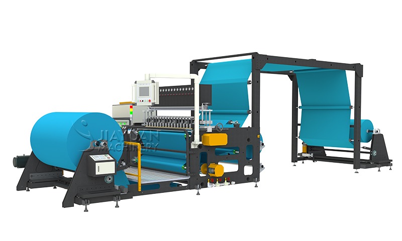 máquina de pulverização e laminação de adesivo hot melt