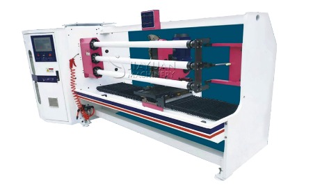 máquina de corte de fita de três eixos